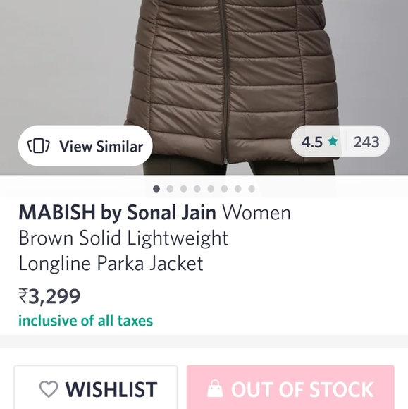 Long puffer jacket - Picture 4 of 8